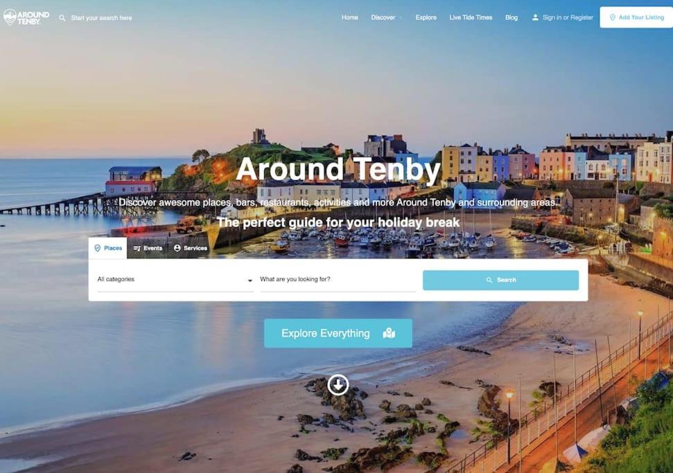 Ship Cottage Tenby Beach 50M Exterior photo